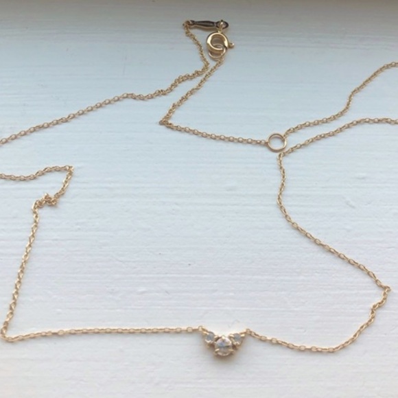 Catbird Sleeping Beauty 14K Rose Gold Necklace - Picture 8 of 14